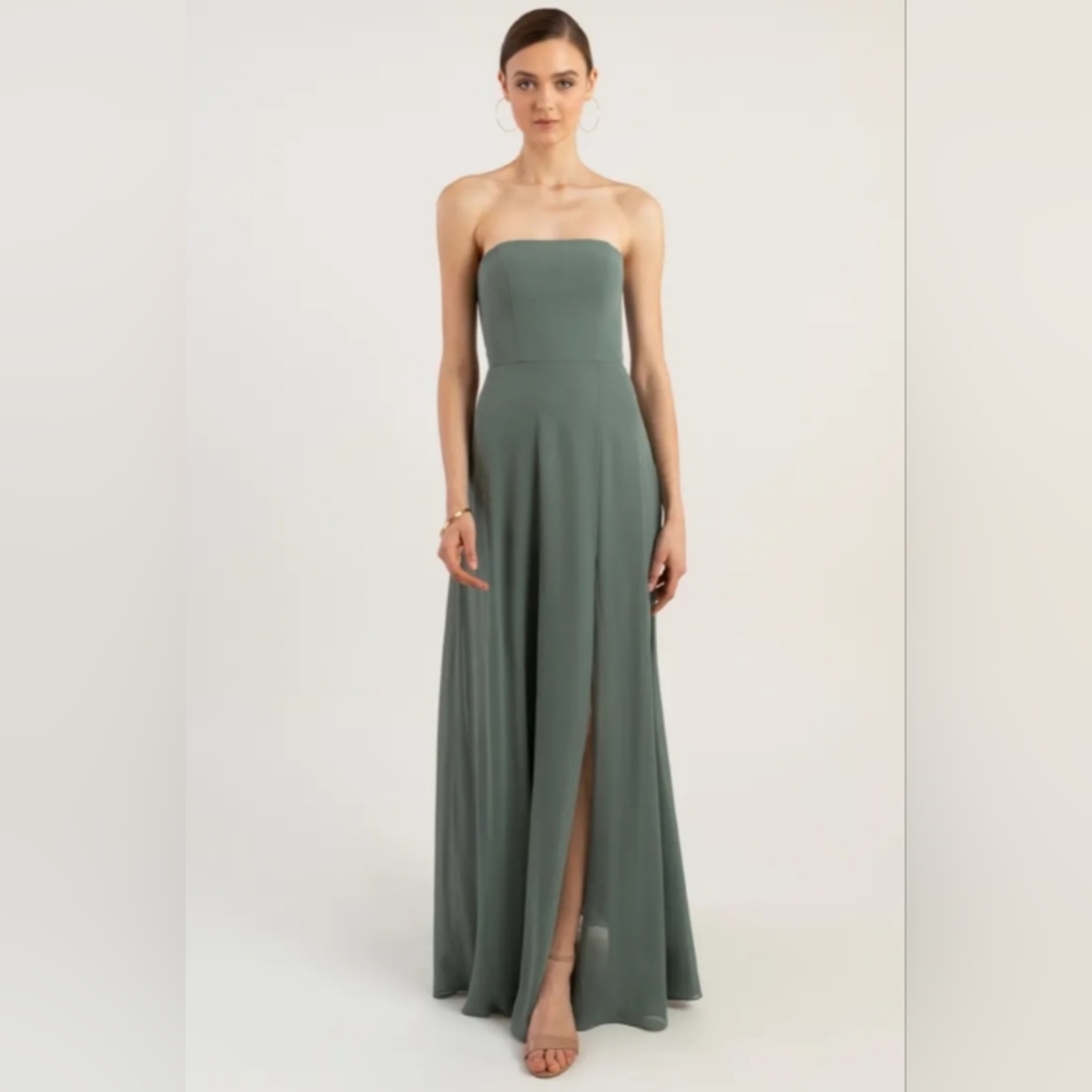 Jenny Yoo Light Green Dress 2